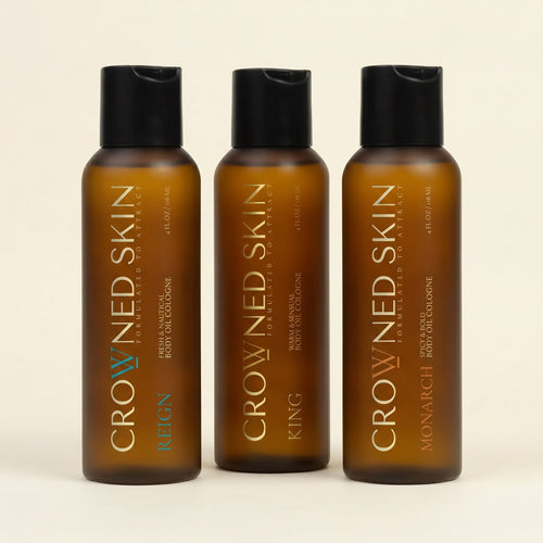 King, Reign and Monarch Body Oil Set